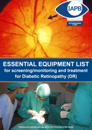 IAPB Essential Equipment List for Diabetic Retinopathy