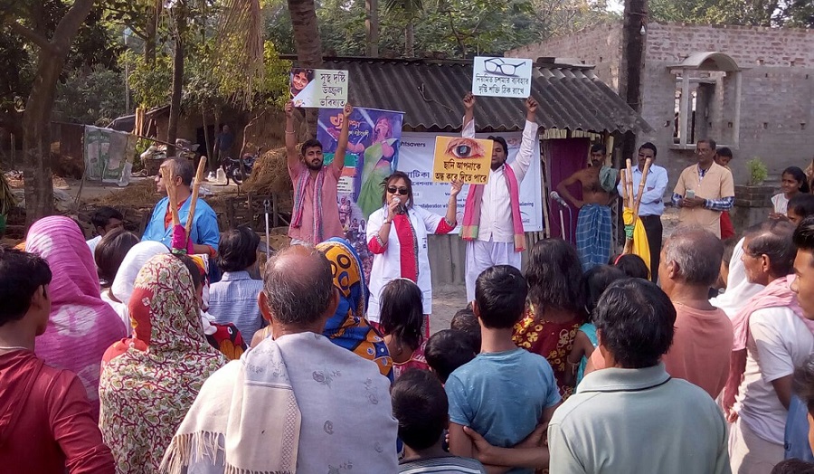 Sightsavers India, Making change using culture as a tool – Community Health Awareness Program using Theatre in Sundarbans