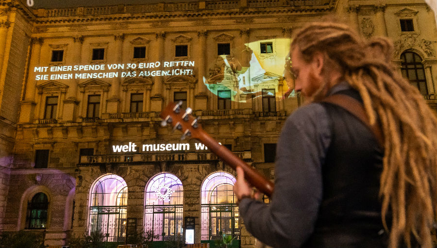 Light for the World beam message of hope for the blind and visually impaired at World Museum