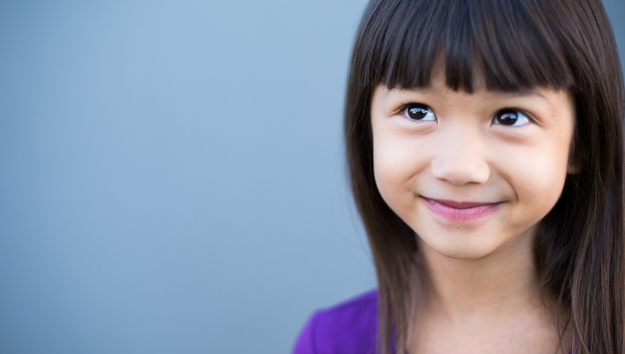 Smiling girl