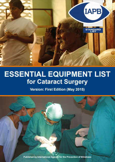 Essential List for Cataract Surgery