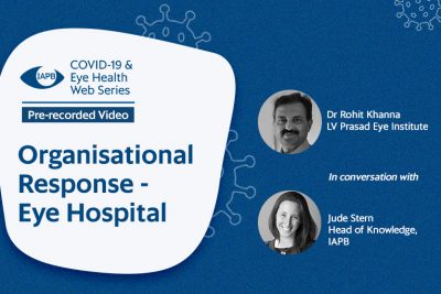 Video thumbnail for Organisational response - eye hospital