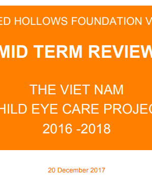 FHF Vietnam - MTR Report 2017