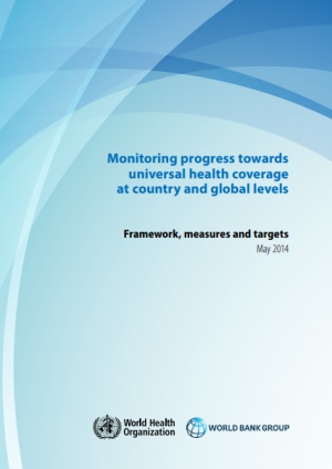 Seguimiento de los avances hacia la cobertura sanitaria universal