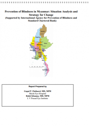 Situational analysis and strategy for change in Myanmar