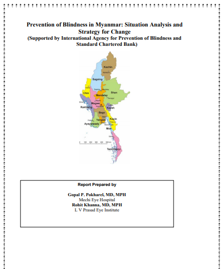 Situational analysis and strategy for change in Myanmar