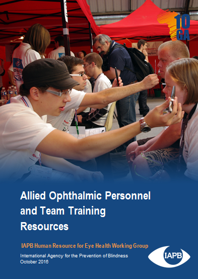 Allied Ophthalmic Personnel and Team Training Resources