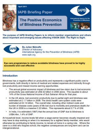 Blindness and the UN Convention on Rights of Persons with Disabilities