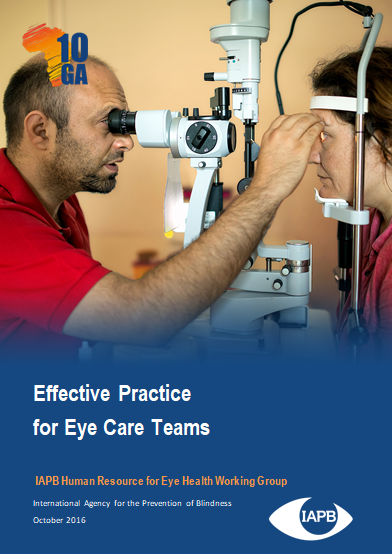 Effective Practice for Eye Care Team Case Studies