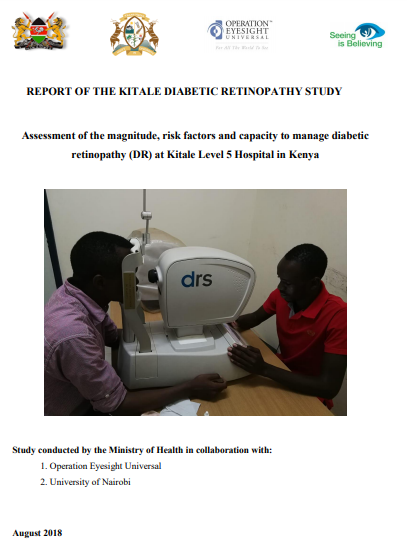 OEU Kenya Kitale DR quantitative study report 2018