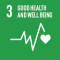 SDG 3 tile Good Health and Well being