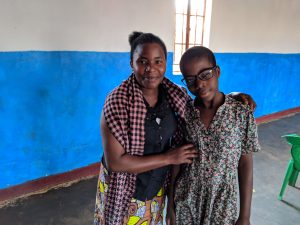 Chuka with young girl