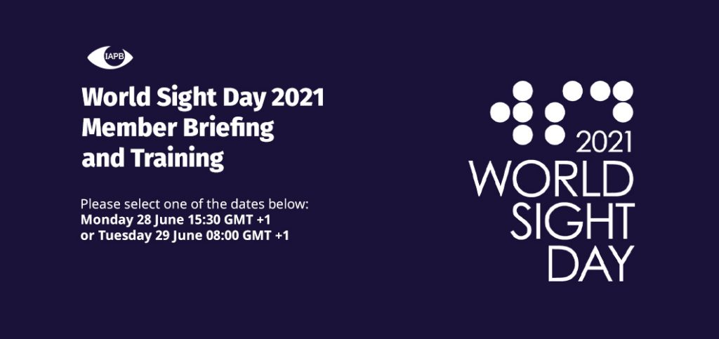 World Sight Day 2021: Member Briefing and Training