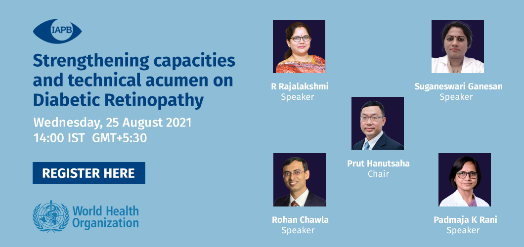 Strengthening capacities and technical acumen on Diabetic Retinopathy