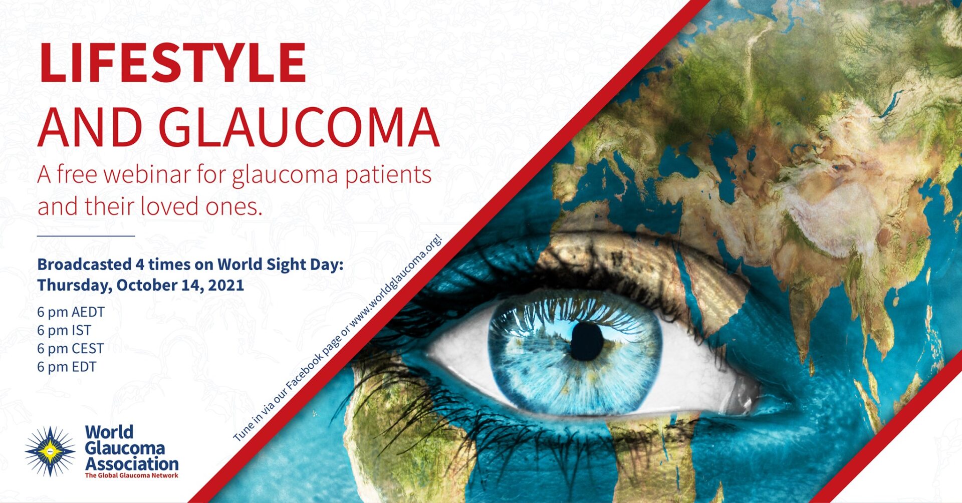 Lifestyle and Glaucome by - World Sight Day Webinar by World Glaucome Association