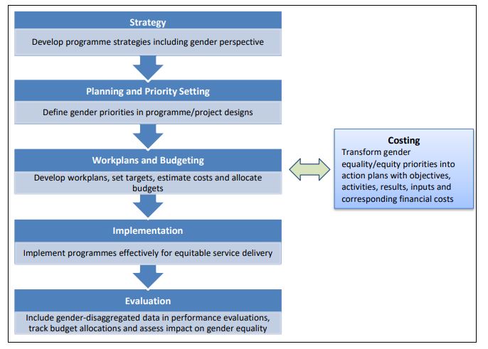 Diagram from Gender Responsive Budgeting Tool