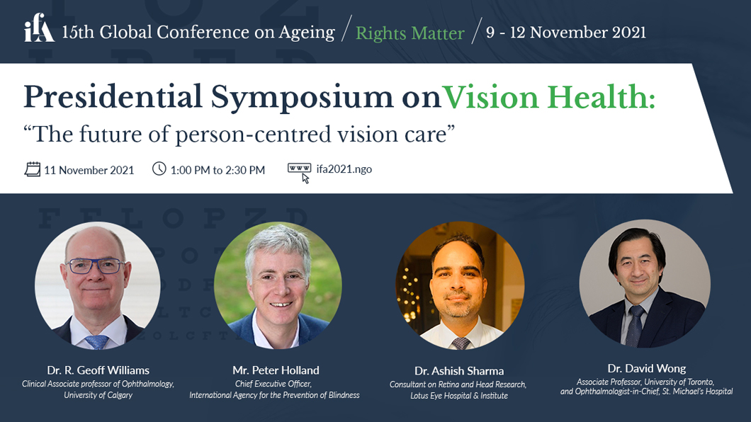 Simposio presidencial sobre la salud visual-11 de noviembre de 2021