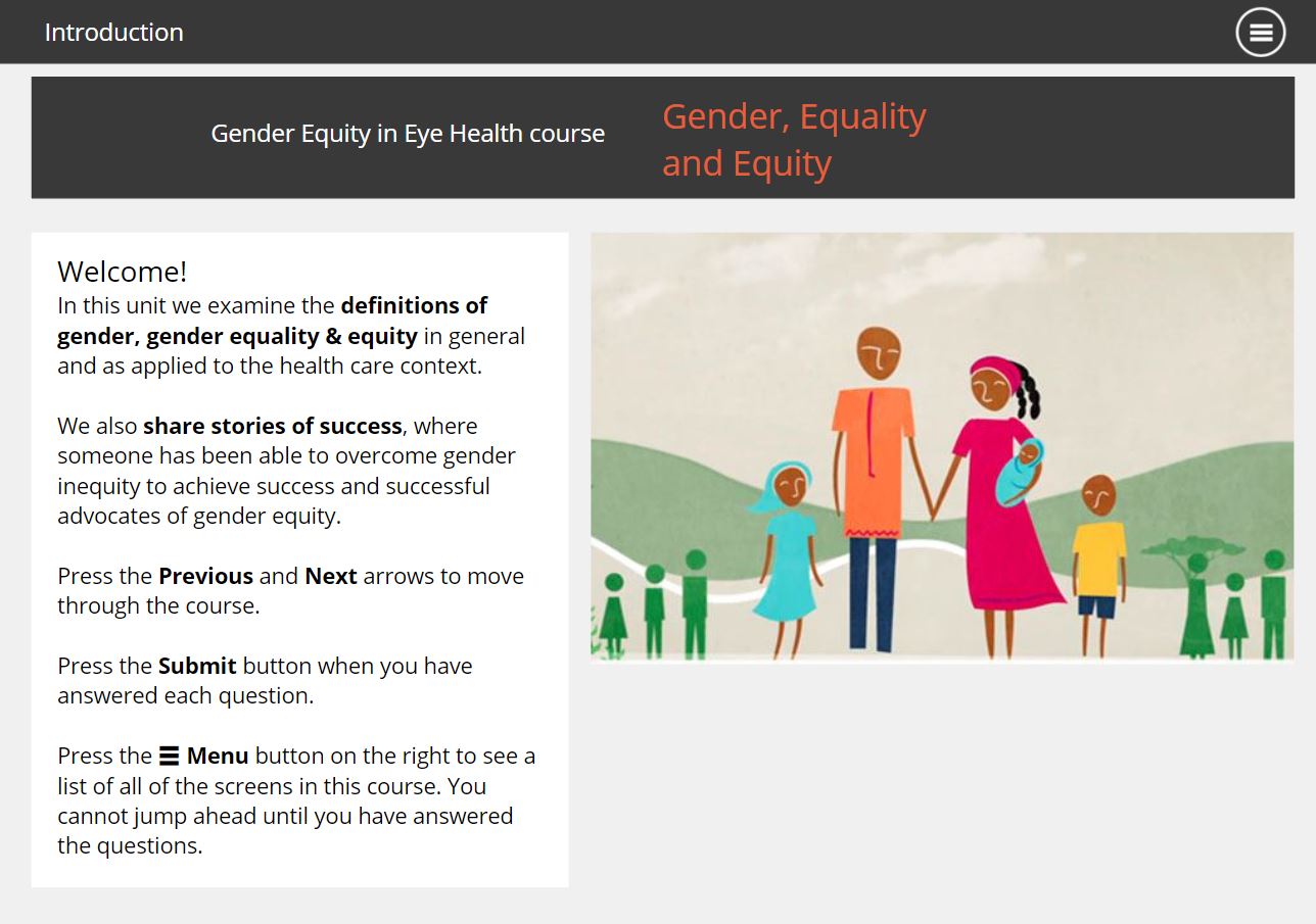 FHF gender equity training