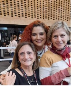 Sandra Block WCO, Luisa Casas Luque IAPB, Daniela Garese Uruguay 