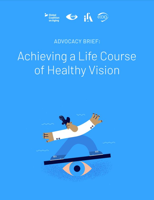 ADVOCACY BRIEF Achieving a Life Course of Healthy Vision cover