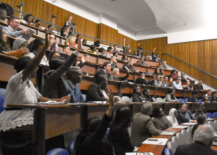 Participants engage in discussion at the Red Cross Memorial Children’s Hospital in Cape Town South Africa