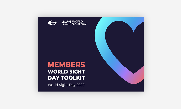 Kit de herramientas para los miembros del Día Mundial de la Visión 2022