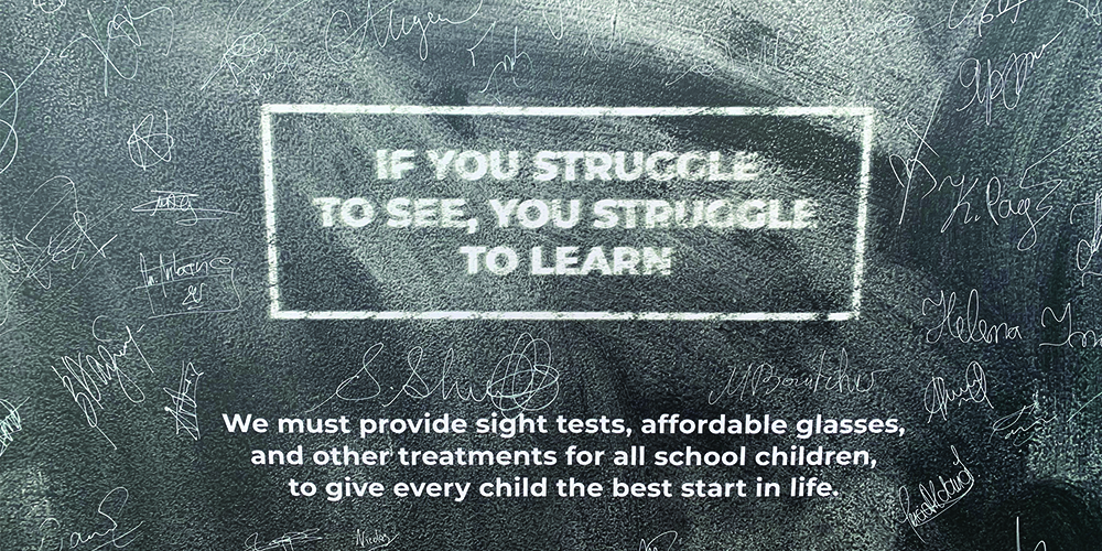 If you struggle to see, you struggle to learn