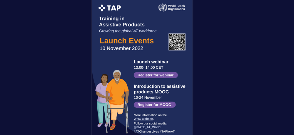 Launch of WHO Training in Assistive Products