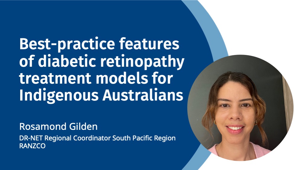 Caractéristiques des meilleures pratiques des modèles de traitement de la rétinopathie diabétique pour les Australiens indigènes.