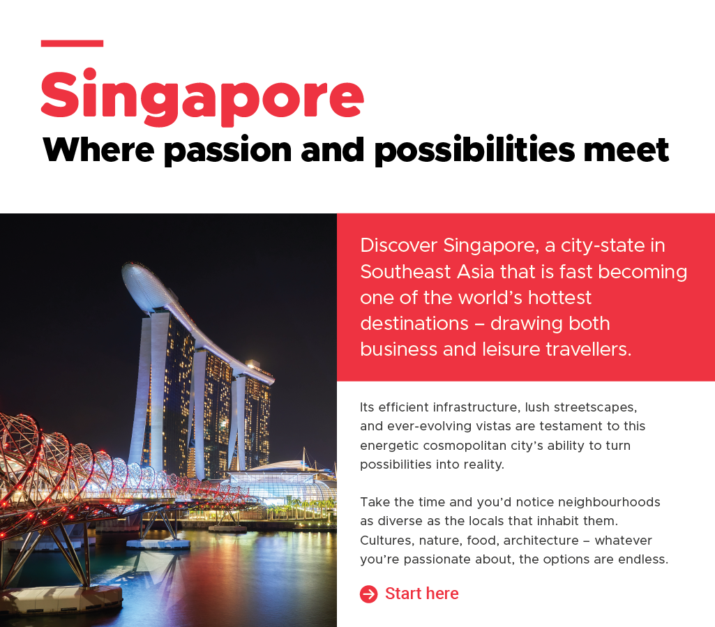 Visite Singapur - Introducción