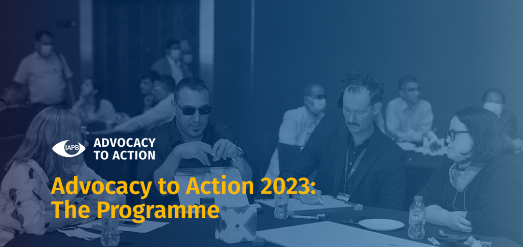 Advocacy to Action 2023 – The programme