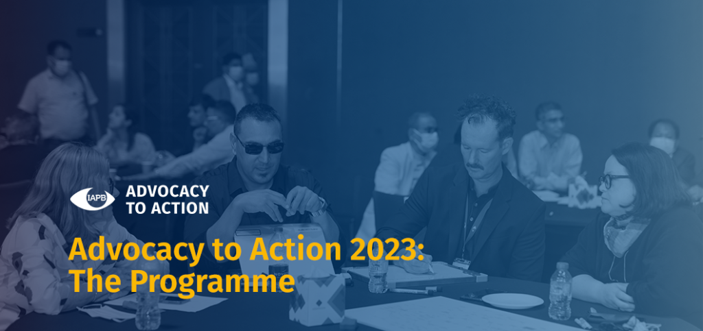 Du plaidoyer à l'action 2023 - Le programme