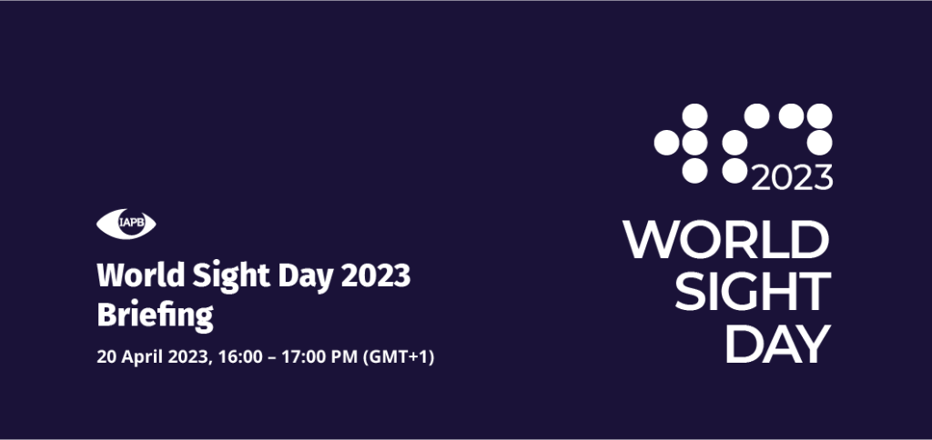 Reunión informativa sobre el Día Mundial de la Visión pm 2023