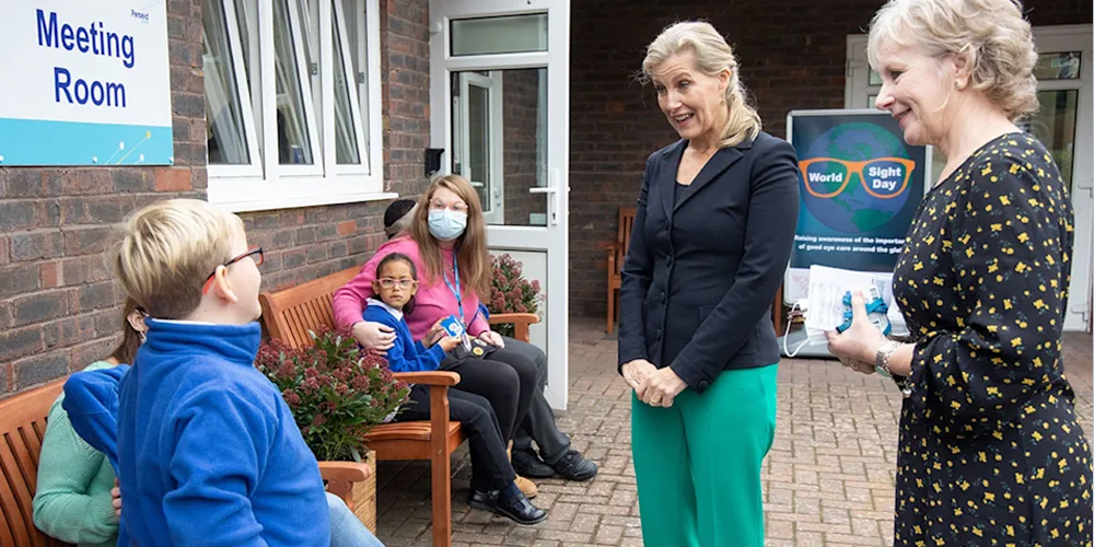 Countess of Wessex visits London school to show support for important campaign