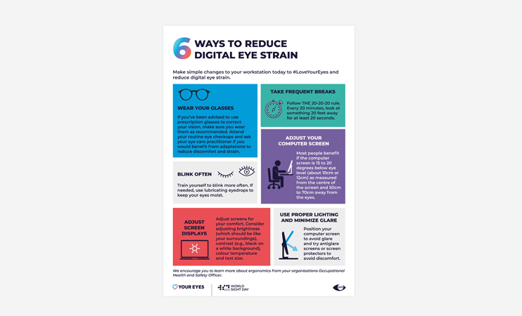 6 Ways to reduce eyestrain