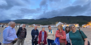 Voluntarios Alemanes apoyando la Brigada de Good Vision en Villa de Leyva Colombia.