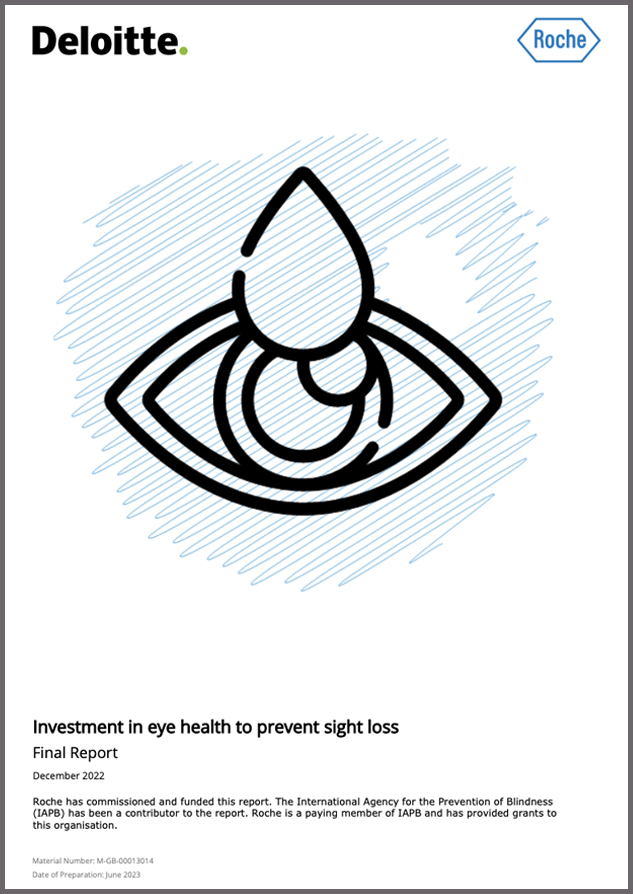 Investment in eye health to prevent sight loss