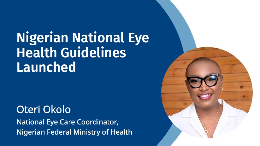 Nigerian National Eye Health Guidelines Launched