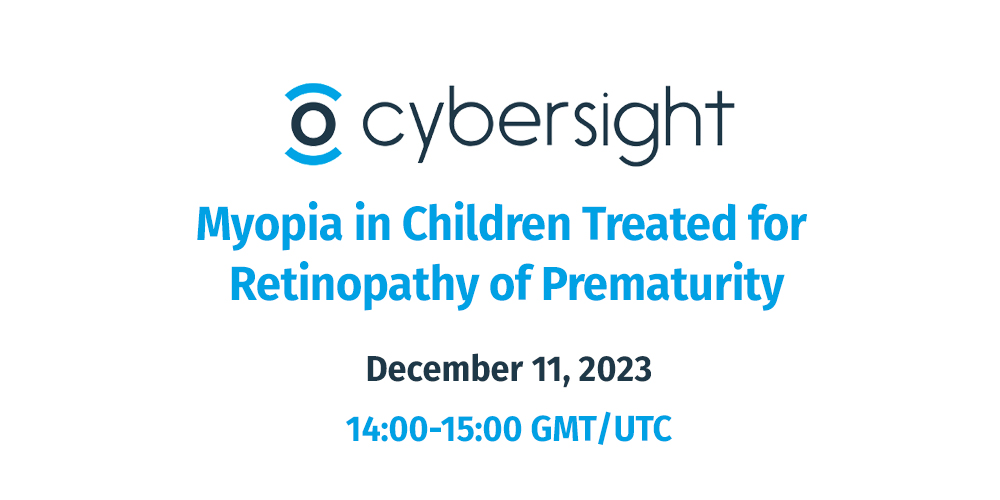 Myopia in Children Treated for Retinopathy of Prematurity