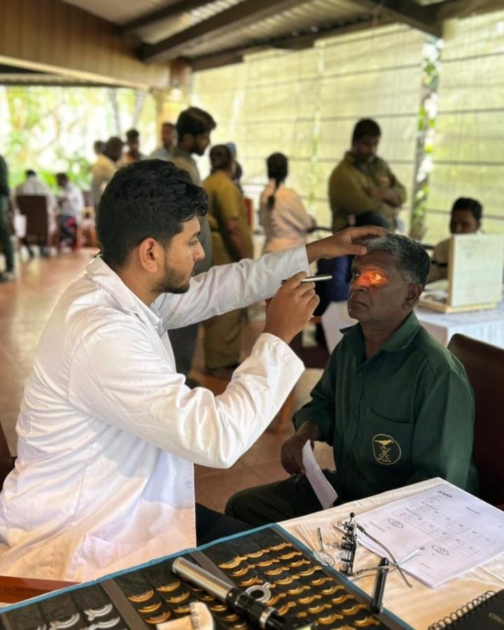 Pupillary Evaluation- Golf Caddy Screening - First of it Kind!!