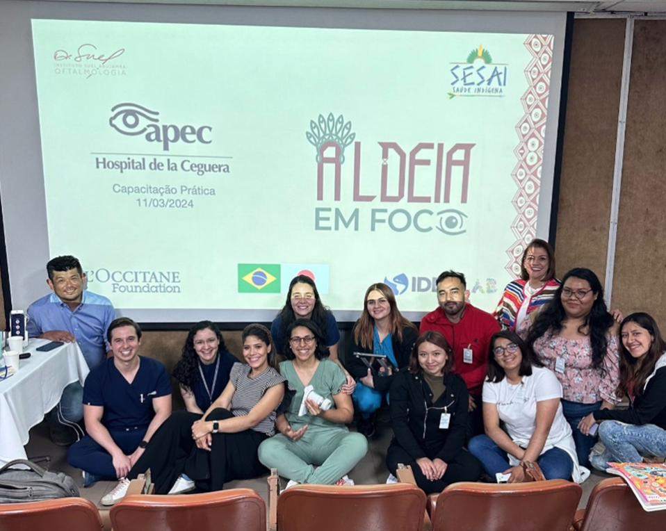 Entrenamiento en Tecnología en Colaboración entre Brasil y Mexico Instituto Suel y Hospital de la Ceguera APEC