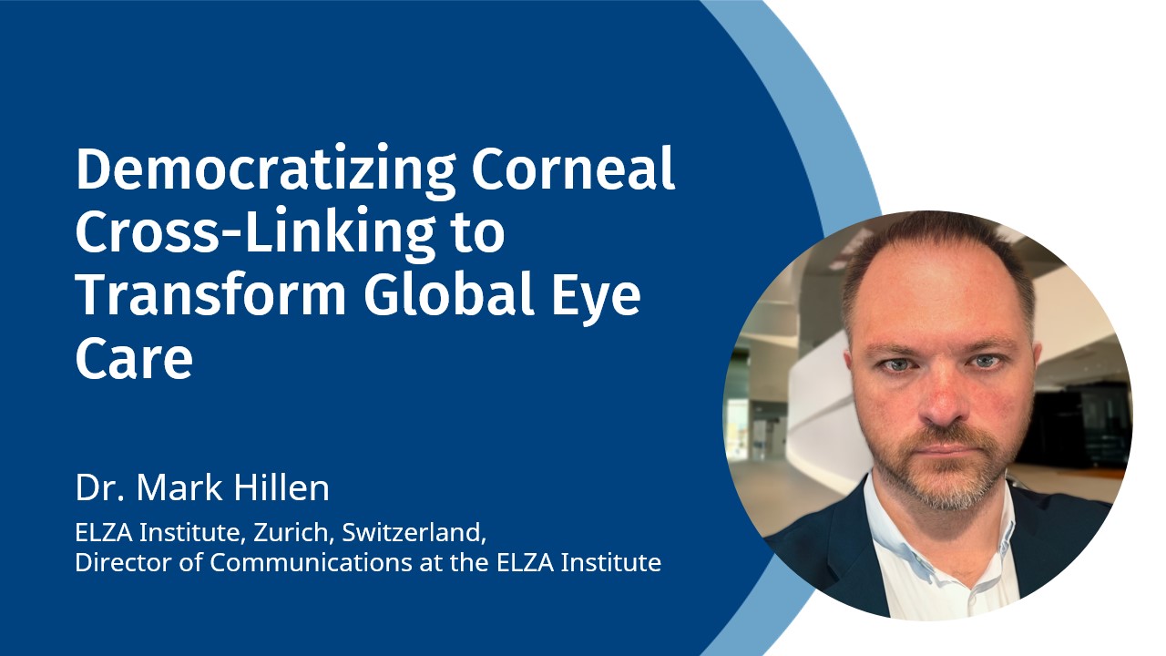 Democratizing Corneal Cross-Linking to Transform Global Eye Care