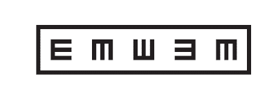 Line from tumbling E eye chart