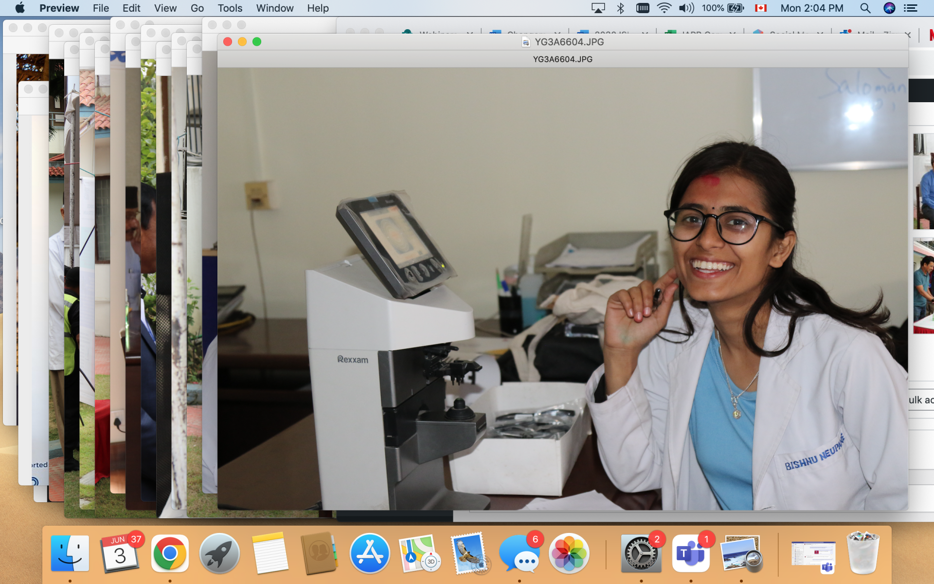 A Vision for Workplace Wellness: ILO Nepal Staff Receive First-Ever Workplace Eye Screening