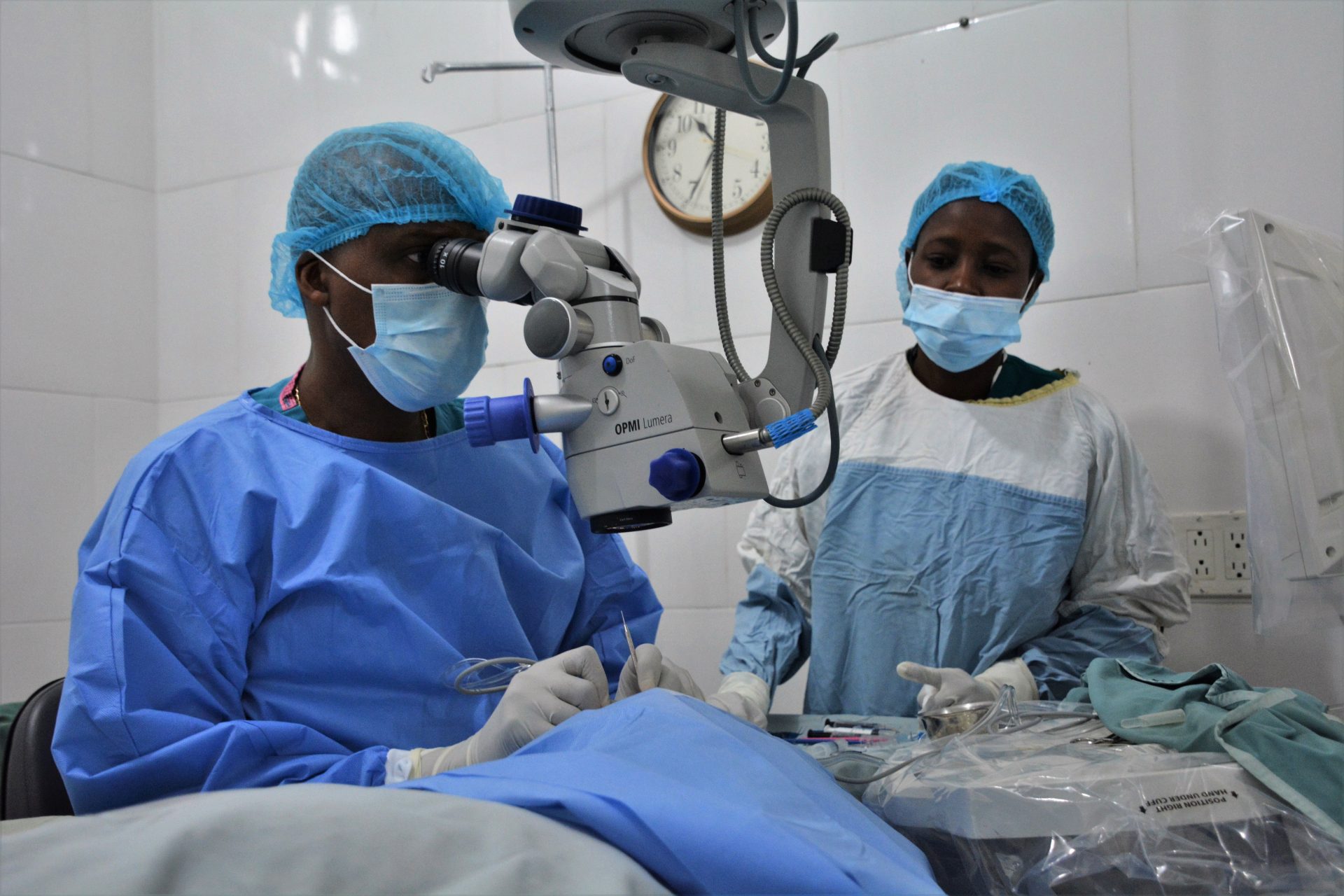The Brenda Strafford Foundation - Surgeon doing Eye Surgery