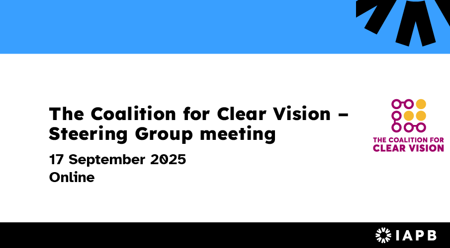 The Coalition for Clear Vision’s Steering Group Meeting – September 2025