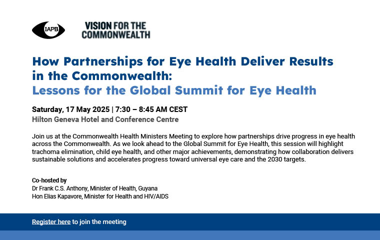 side event at the Commonwealth Health Ministers Meeting