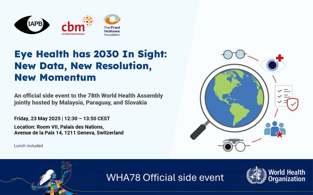 Eye Health has 2030 In Sight: New Data, New Resolution, New Momentum
