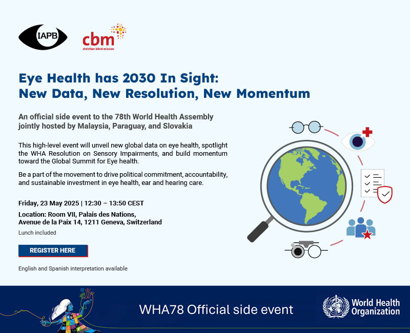 Eye Health has 2030 In Sight: New Data, New Resolution, New Momentum