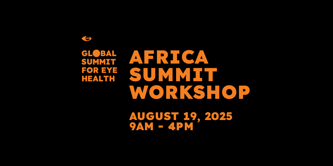 Global Summit for Eye Health Workshop